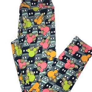 LuLaRoe Disney Mickey Mouse OS Leggings